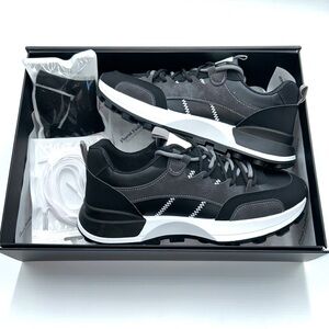 Men’s Black & Gray Outdoor Sneakers - Size 10.5